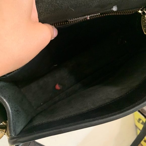 COACH vintage black leather purse - Picture 8 of 8